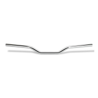 BILTWELL, 1" TRACKER MID HANDLEBAR. CHROME