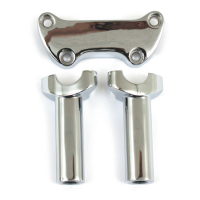 STRAIGHT RISER AND CLAMP SET PLAIN