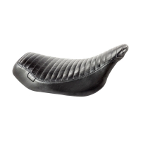 LE PERA, STREAKER SOLO SEAT. BLACK, PLEATED