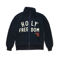 HOLY FREEDOM ZIP-UP SWEATER COLLEGE