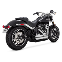 VANCE & HINES, 2-1/2" SHORTSHOTS STAGGERED EXH. CHROME