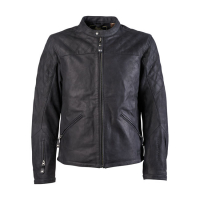 RSD LEATHER JACKET ROCKINGHAM BLACK