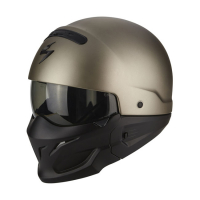 SCORPION EXO-COMBAT SOLID HELMET TITANIUM