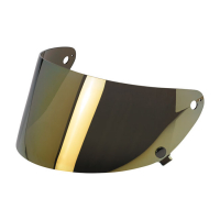 BILTWELL GRINGO S ANTI-FOG FACE SHIELD GOLD MIRR