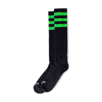 AMERICAN SOCKS KNEE HIGH GHOSTBUSTERS TRIPLE GREEN STRIPED