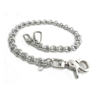 AMIGAZ DOUBLE RING WALLET CHAIN 22"