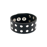 AMIGAZ DOUBLE LEATHER STRAP WITH RIVETS