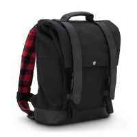 BURLY, BACK PACK CORDURA. BLACK