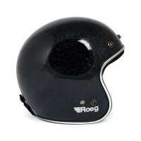 ROEG JETT HELMET BLACK MEGAFLAKE