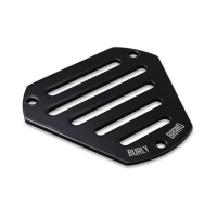 BURLY, REPLACEMENT FACE PLATE. SLOTTED, BLACK