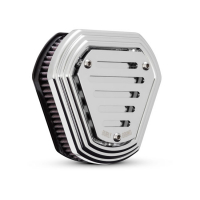 BURLY, HEX AIR CLEANER KIT. CHROME