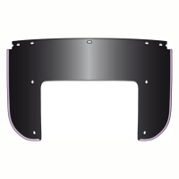 NATIONAL CYCLE, BEADED 7-BOLT LOWER WINDOW. BLACK