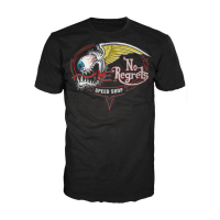 LT, NO REGRETS SPEED SHOP T-SHIRT