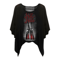 LT, HELL ON HEELS DRAPE STYLE SHIRT