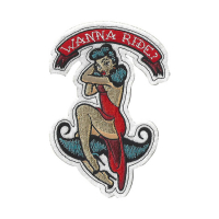 LT, MUSTACHE RIDE MINI PATCH