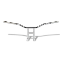 BILTWELL TYSON HANDLEBAR 10" CHROME, TUV APPR.