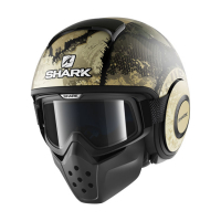 SHARK DRAK EVOK MATTE BLACK GREEN SILVER