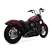 VANCE & HINES, 2-1/2" BIG RADIUS 2-2 EXHAUST. BLACK