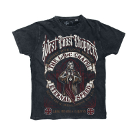 WCC THE CHAPEL T-SHIRT VINTAGE ANTHRACITE BLACK