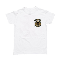 WCC HIPSTER HUNTERS T-SHIRT VINTAGE WHITE