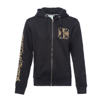 WCC LOCK UP ZIP HOODIE BLACK