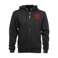 WCC RED OG CLASSIC ZIP HOODIE BLACK