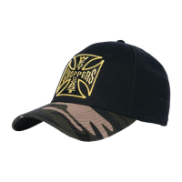 WCC CAMO WARRIOR CAP BLACK