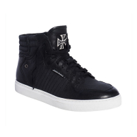 WCC DIABLO LEATHER SNEAKER BLACK