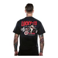 LUCKY 13 LOLA T-SHIRT BLACK