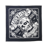 LUCKY 13 BOOZE, BIKES AND BROADS BANDANA BLACK