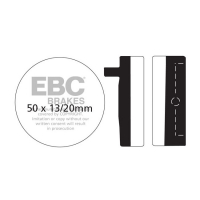 EBC V-PAD SEMI SINTERED BRAKE PADS