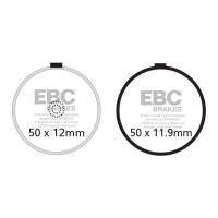 EBC V-PAD SEMI SINTERED BRAKE PADS