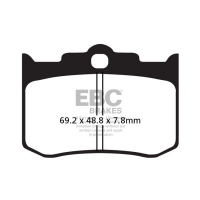 EBC V-PAD SEMI SINTERED BRAKE PADS