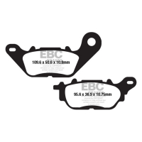 EBC V-PAD SEMI SINTERED BRAKE PADS