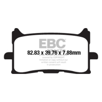 EBC DOUBLE-H SINTERED BRAKE PADS