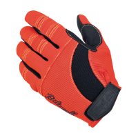 BILTWELL MOTO GLOVES ORANGE/BLACK/YELLOW