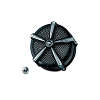 KURYAKYN MACH2 AIR CLEANER BLACK/CHROME