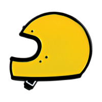 BILTWELL ENAMEL PIN GRINGO YELLOW