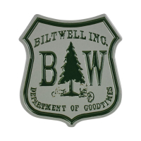 BILTWELL ENAMEL PIN GOOD TIMES GREEN/GREY