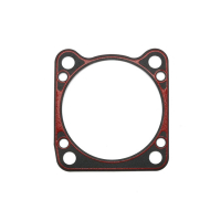 JAMES, CYLINDER BASE GASKET SET. FR/RR. .025" FOAMET