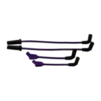 TAYLOR, 8.2MM THUNDERVOLT SPARK PLUG WIRE SET. PURPLE