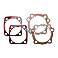 JAMES, EVO CYL. HEAD & BASE GASKET KIT. .045" FIRERING/RCM