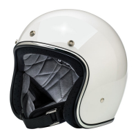 BILTWELL BONANZA HELMET GLOSS WHITE