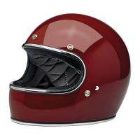 BILTWELL GRINGO HELMET GLOSS GARNET ECE