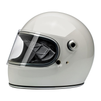 BILTWELL GRINGO S HELMET GLOSS WHITE ECE