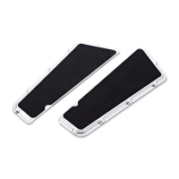 NESS BEVELED FUSION DRIVER FLOORBOARDS CHROME