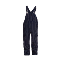 DICKIES MONETA BIB DARK BLUE STRIPED