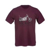 DICKIES HARDYVILLE T-SHIRT MAROON