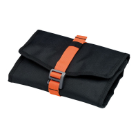 BILTWELL, EXFIL-0 TOOL ROLL. BLACK/ORANGE