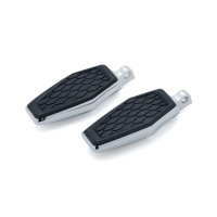 KURYAKYN HEX FOOTPEGS WITH MALE MOUNT ADAPTERS